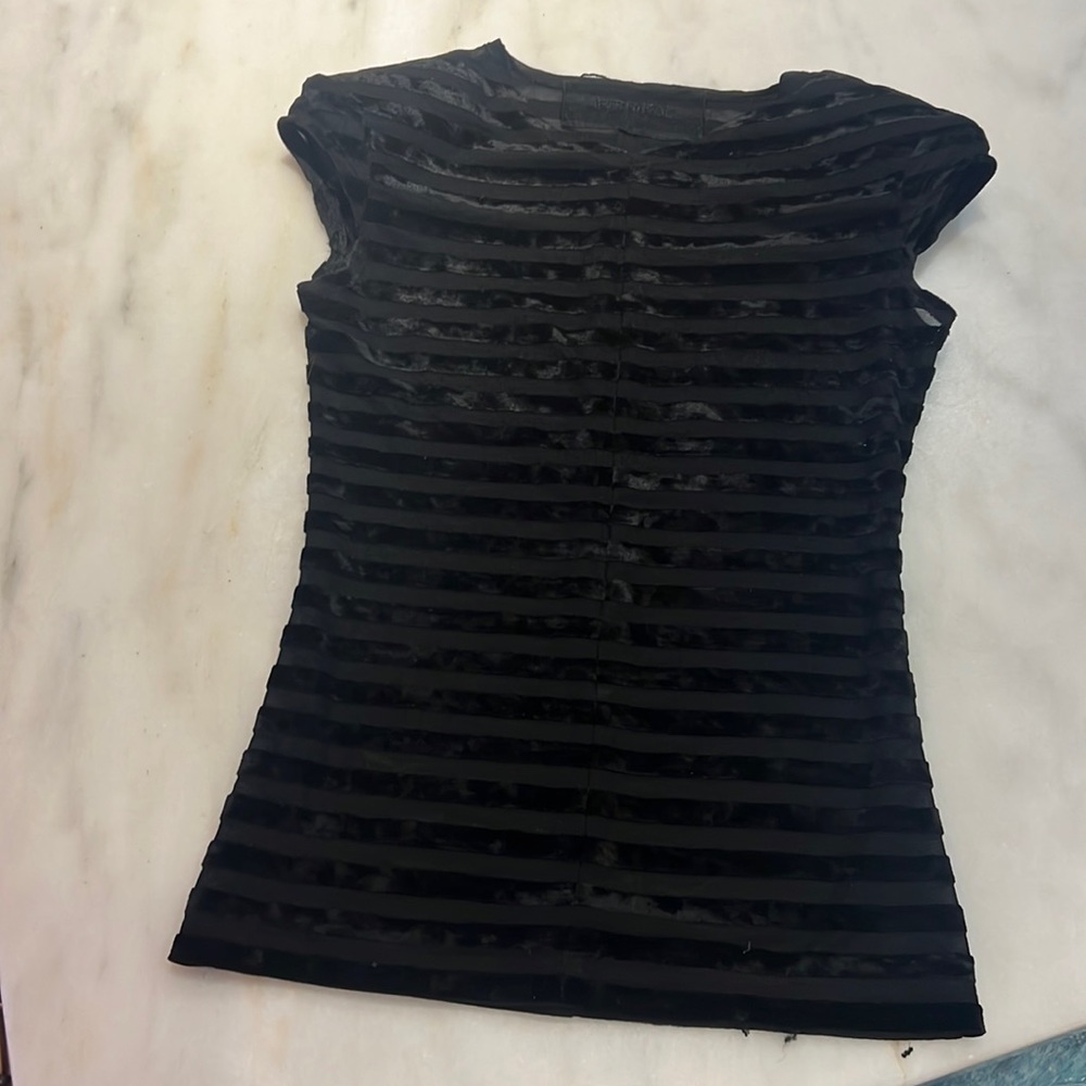 Reformation top with shoulder pads